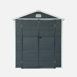 Abri de jardin PVC aluminium 3,65 m² Weppes rangement outils