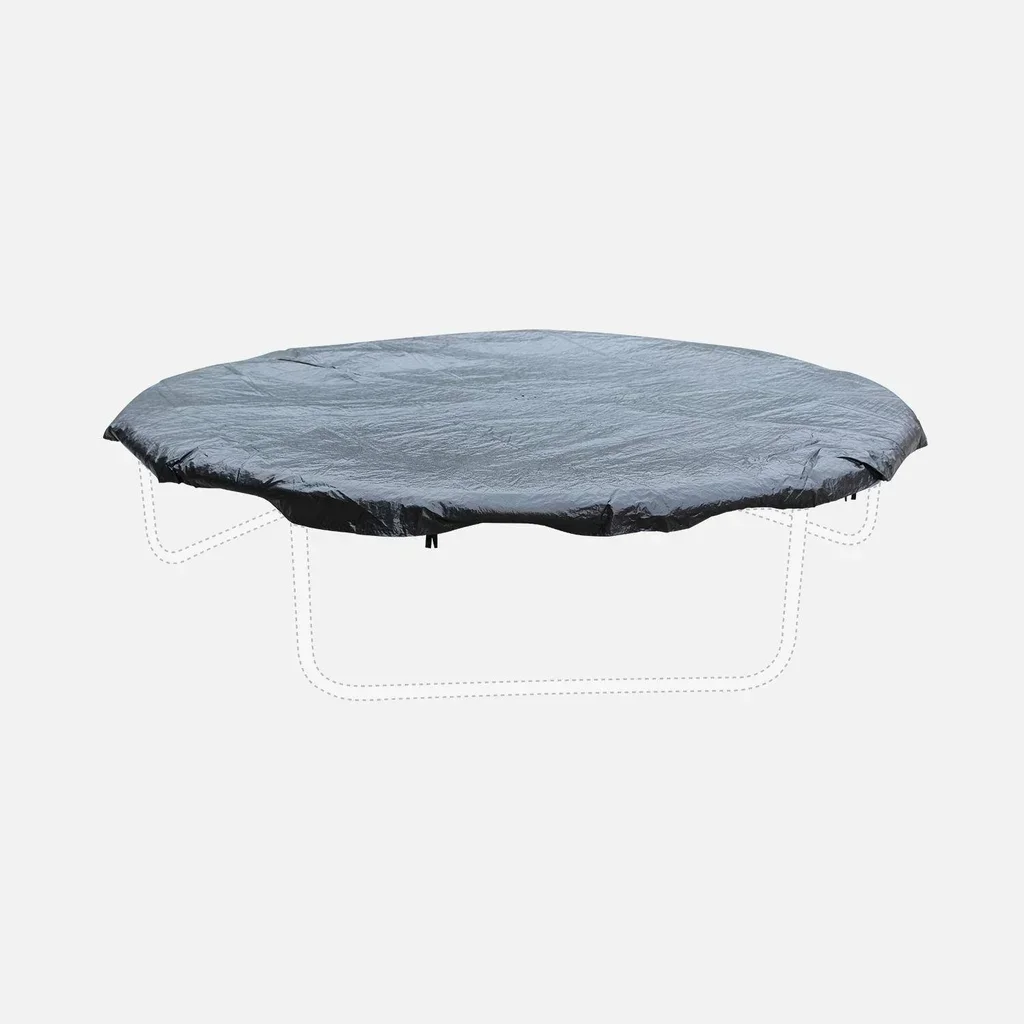 Bâche protectrice trampoline Ø245 cm PVC noir anti-UV