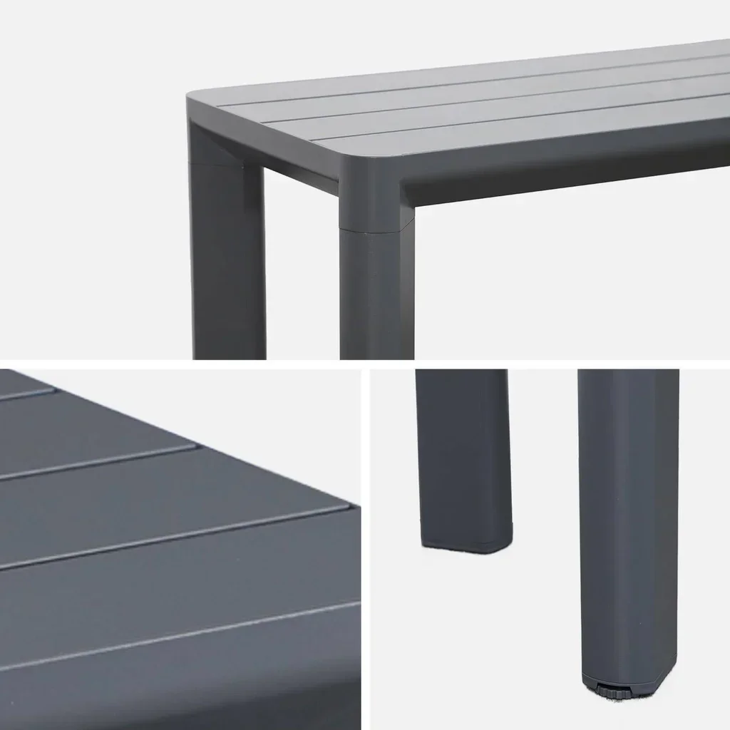 Banc de jardin 4 places aluminium Madison moderne et durable