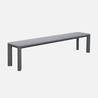 Banc de jardin 4 places aluminium Madison moderne et durable