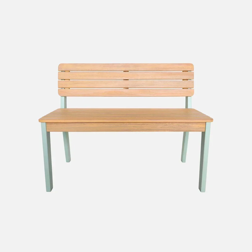 Kinder Gartenbank Akazienholz 2-Sitzer Caroline - Außenkollektion