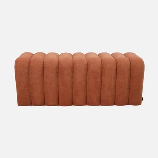 Banc de lit design contemporain en tissu Ito - Formes arrondies élégantes