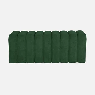 Banc bout de lit design contemporain arrondi en tissu Ito