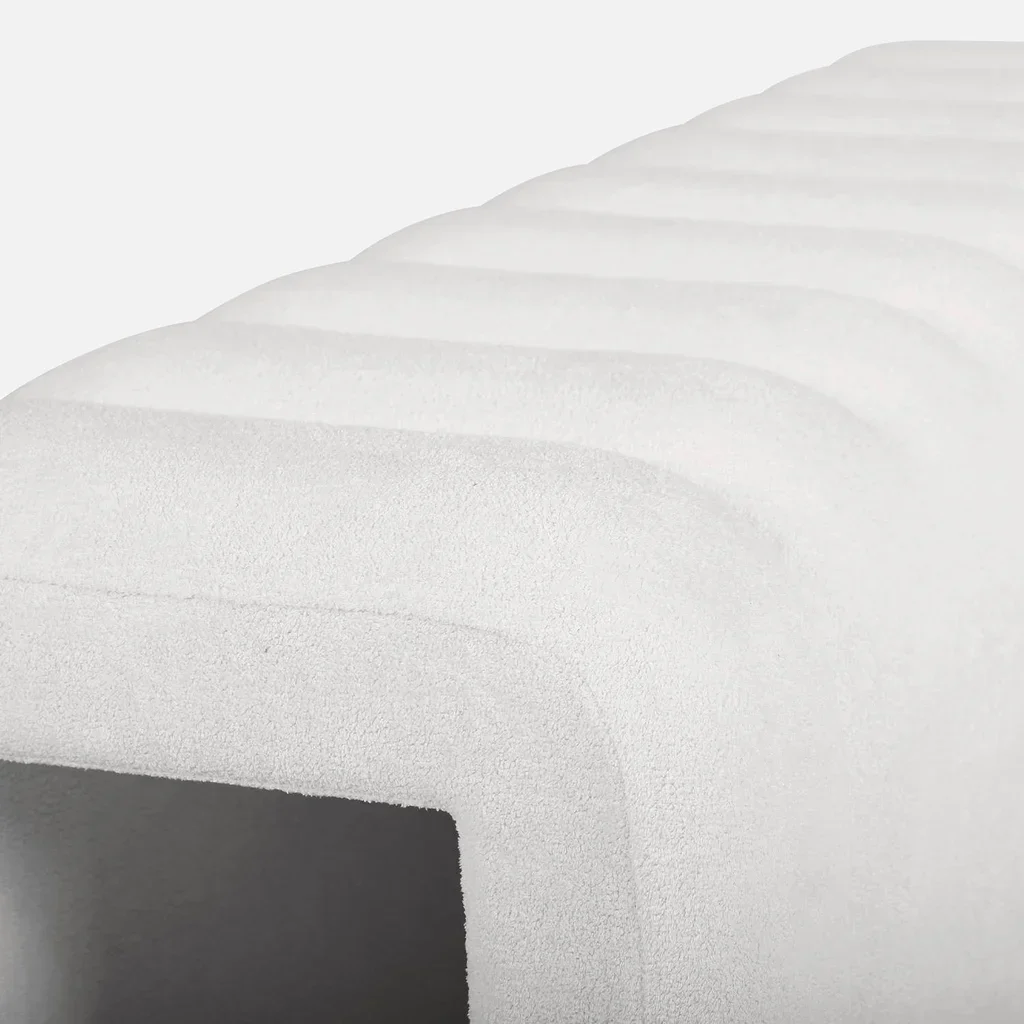Banc de lit Ito design contemporain tissu arrondi élégant