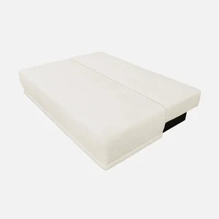 Sofá cama convertible Nelson 3 plazas tela bouclé con compartimento de almacenamiento