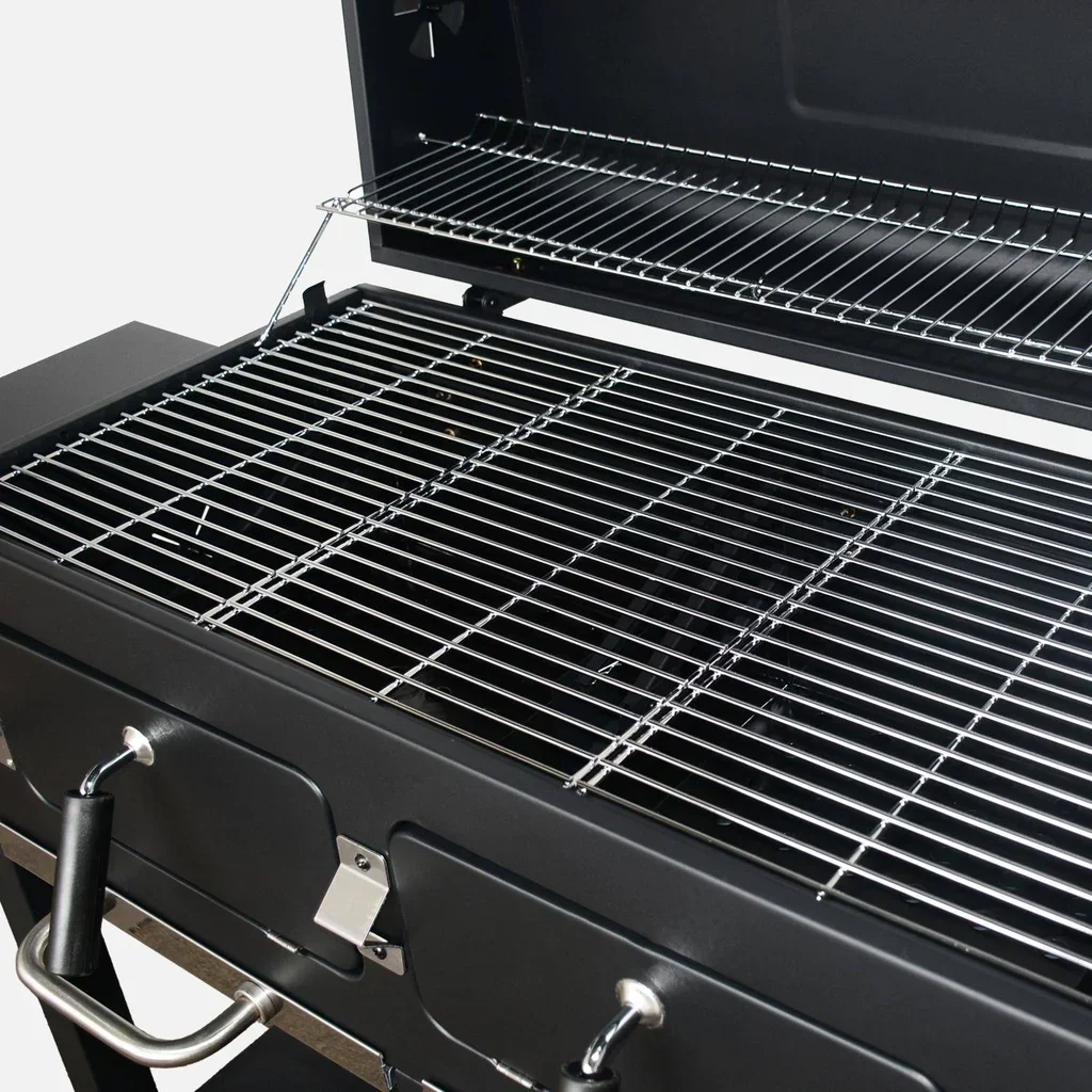 Barbecue charbon Bernard XL avec thermomètre et roues
