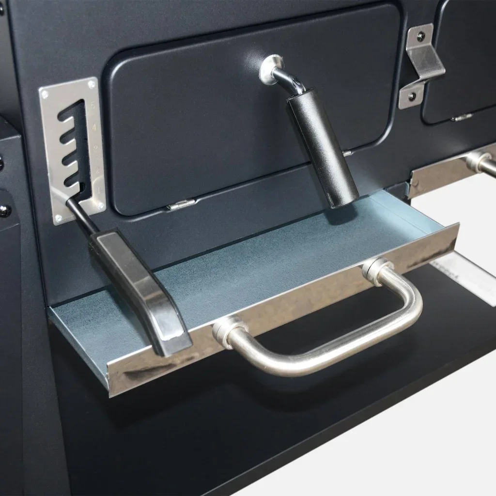 Barbecue charbon Bernard XL avec thermomètre et roues