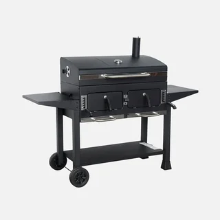 Barbecue charbon Bernard XL avec thermomètre et roues