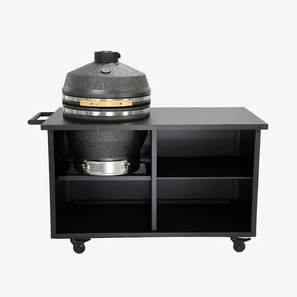 Barbecue kamado Yaku charbon céramique mullite desserte fumoir