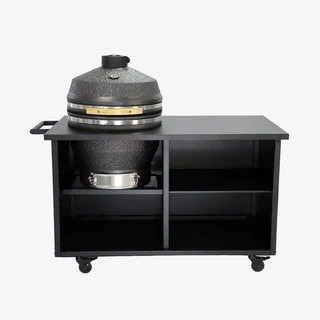 Barbecue kamado Yaku charbon céramique mullite desserte fumoir