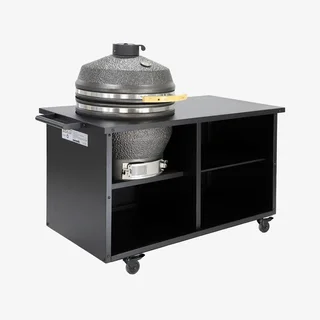 Barbecue kamado Yaku charbon céramique mullite desserte fumoir