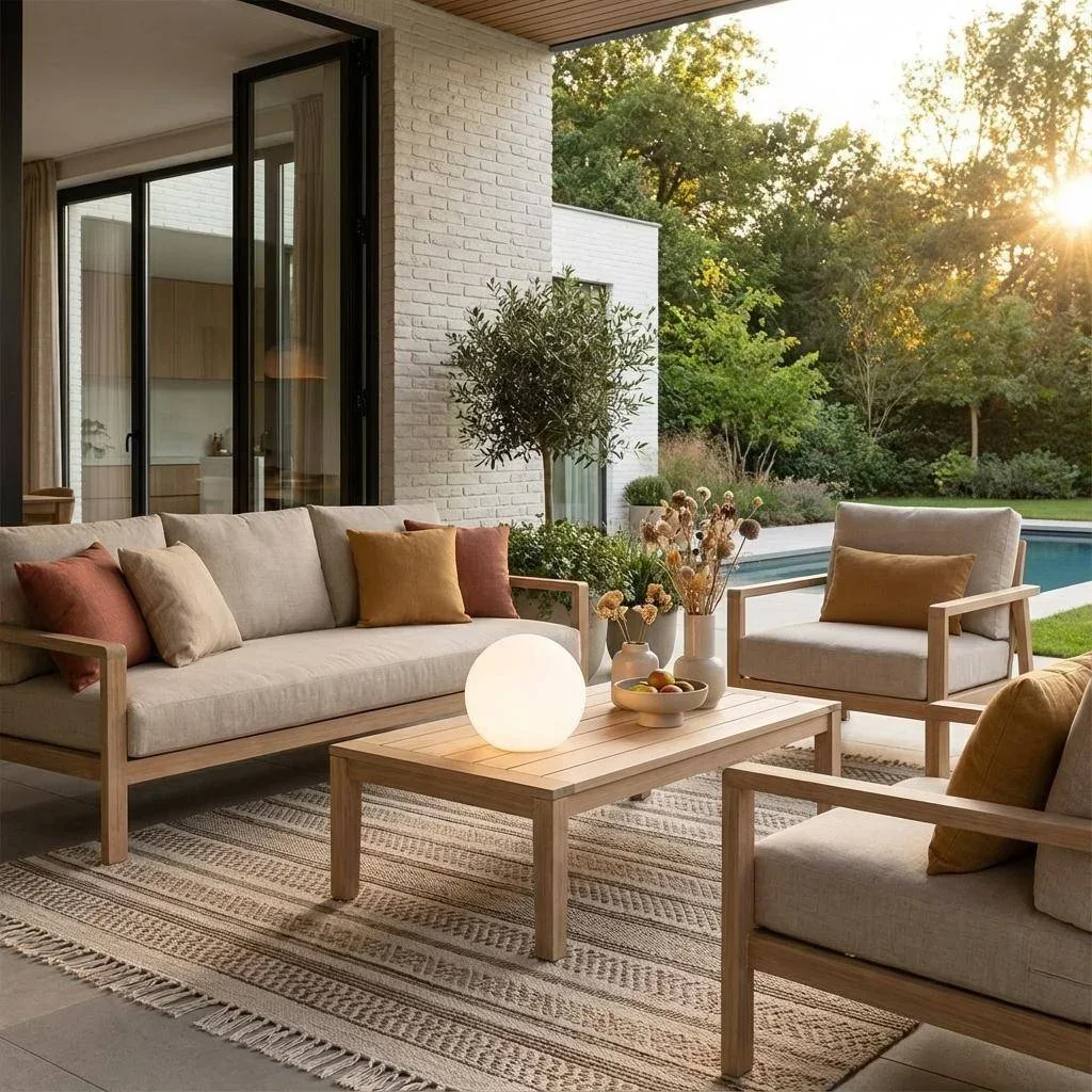 Boule lumineuse LED sans fil 16 couleurs 30 cm étanche intérieur extérieur