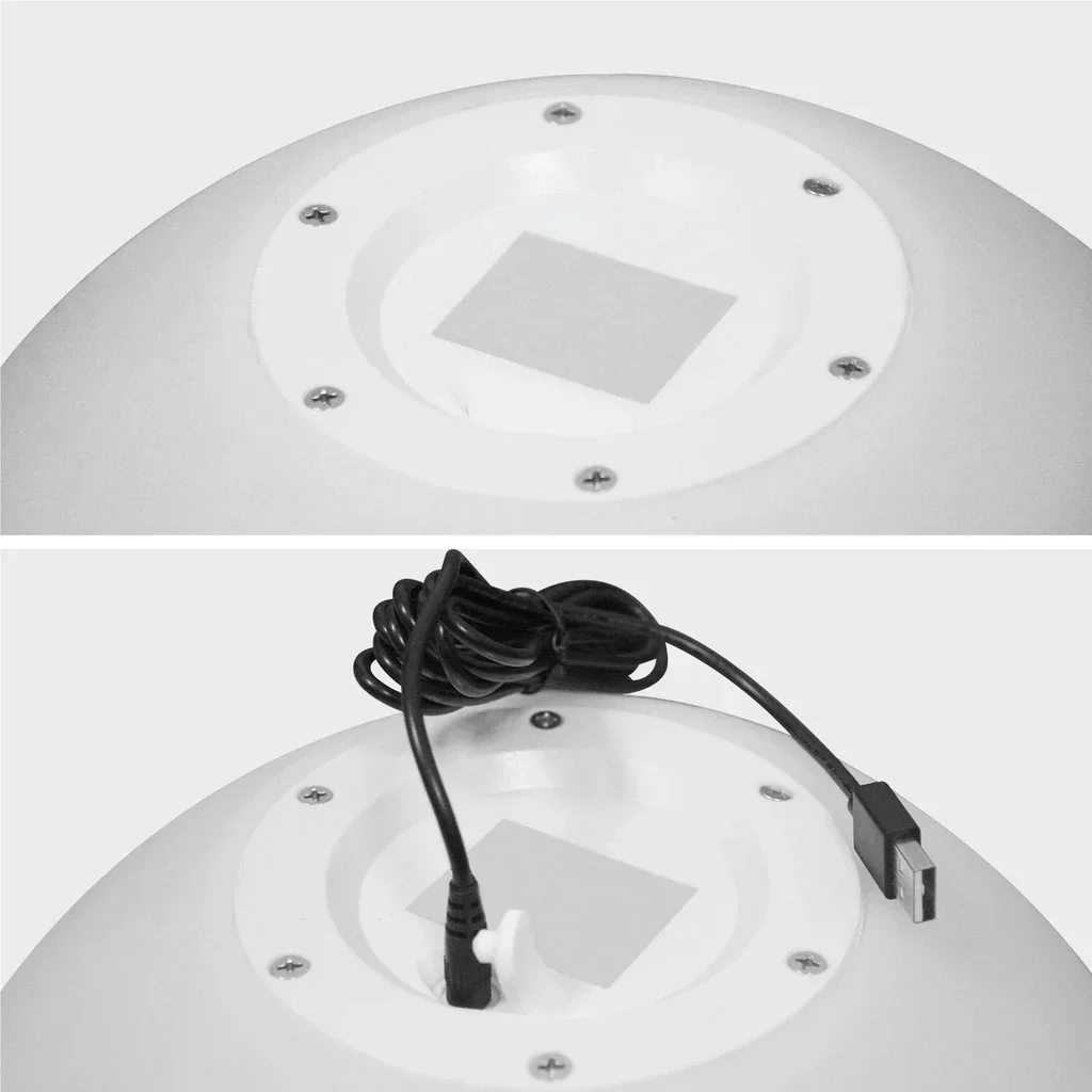Boule lumineuse LED sans fil 16 couleurs 30 cm étanche intérieur extérieur