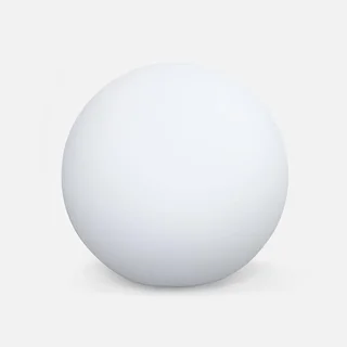 Lampe sphère LED nomade Ø30cm sans fil intérieur extérieur télécommande