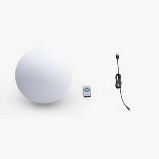 Boule lumineuse LED sans fil Ø30cm intérieur extérieur autonome télécommandée