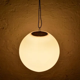 Boule lumineuse LED sans fil Ø30cm intérieur extérieur avec télécommande