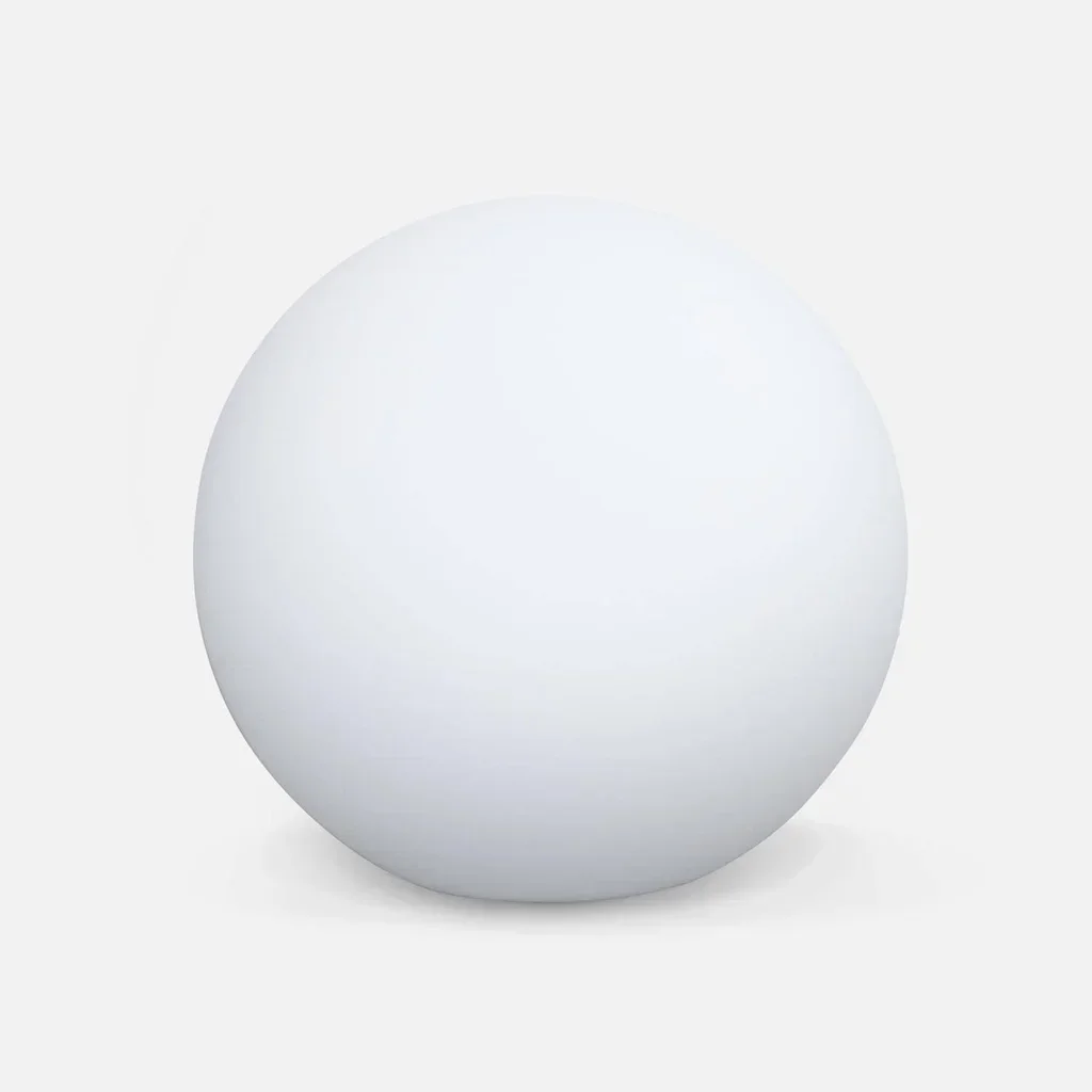 Boule lumineuse LED sans fil Ø30cm intérieur extérieur autonome avec télécommande