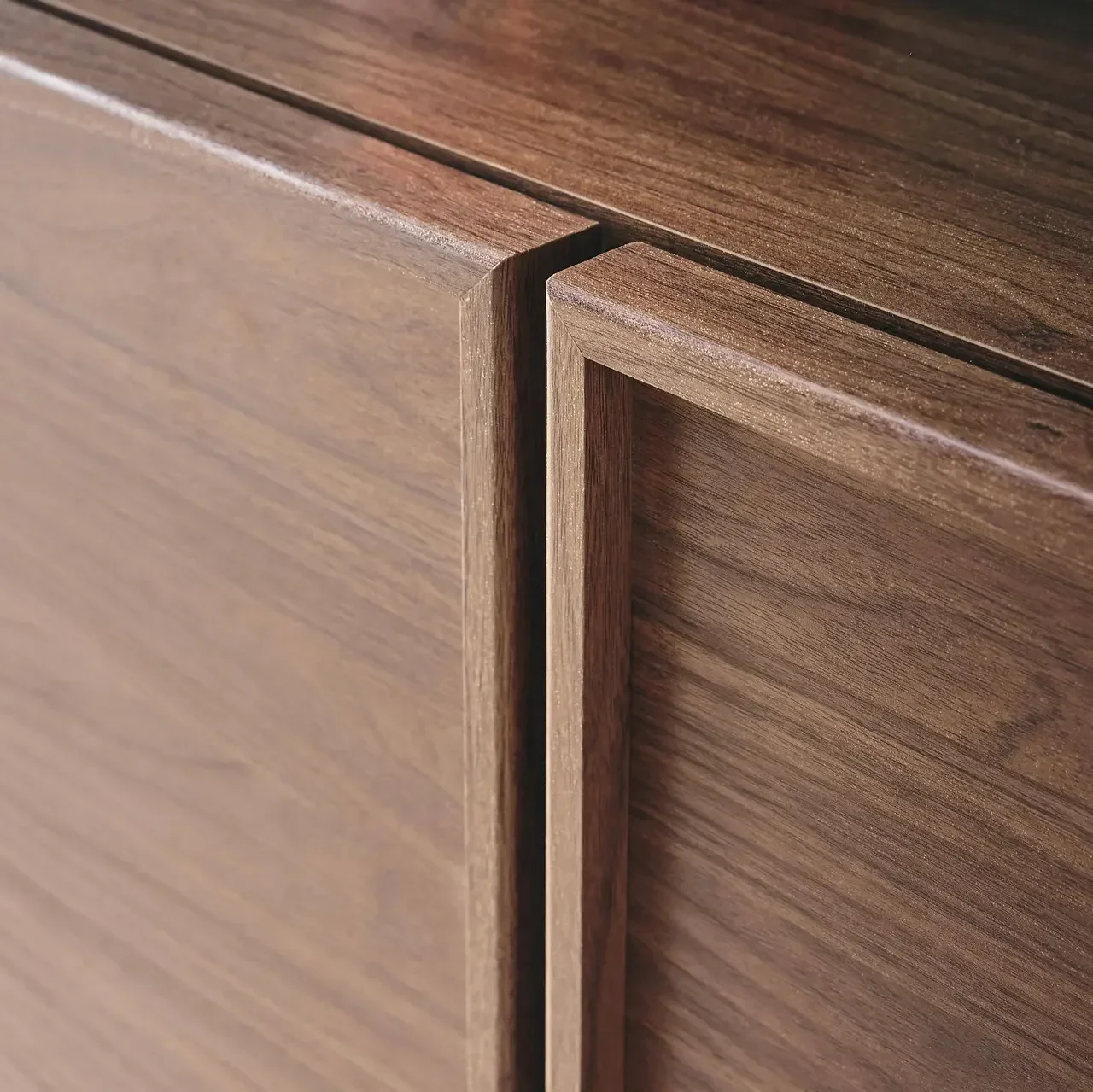 Buffet 2 portes Kuba style bois naturel 80 cm