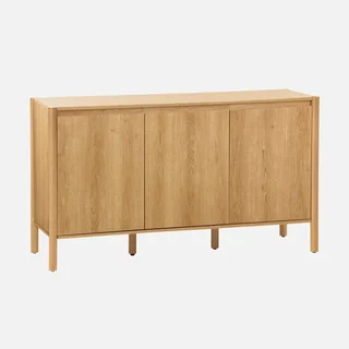 Sideboard 3 doors solid wood 140 cm Harmony natural style