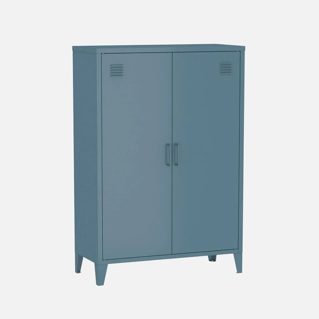 Industrielles Metall-Sideboard 2 Türen Soho Werkstatt-Stil