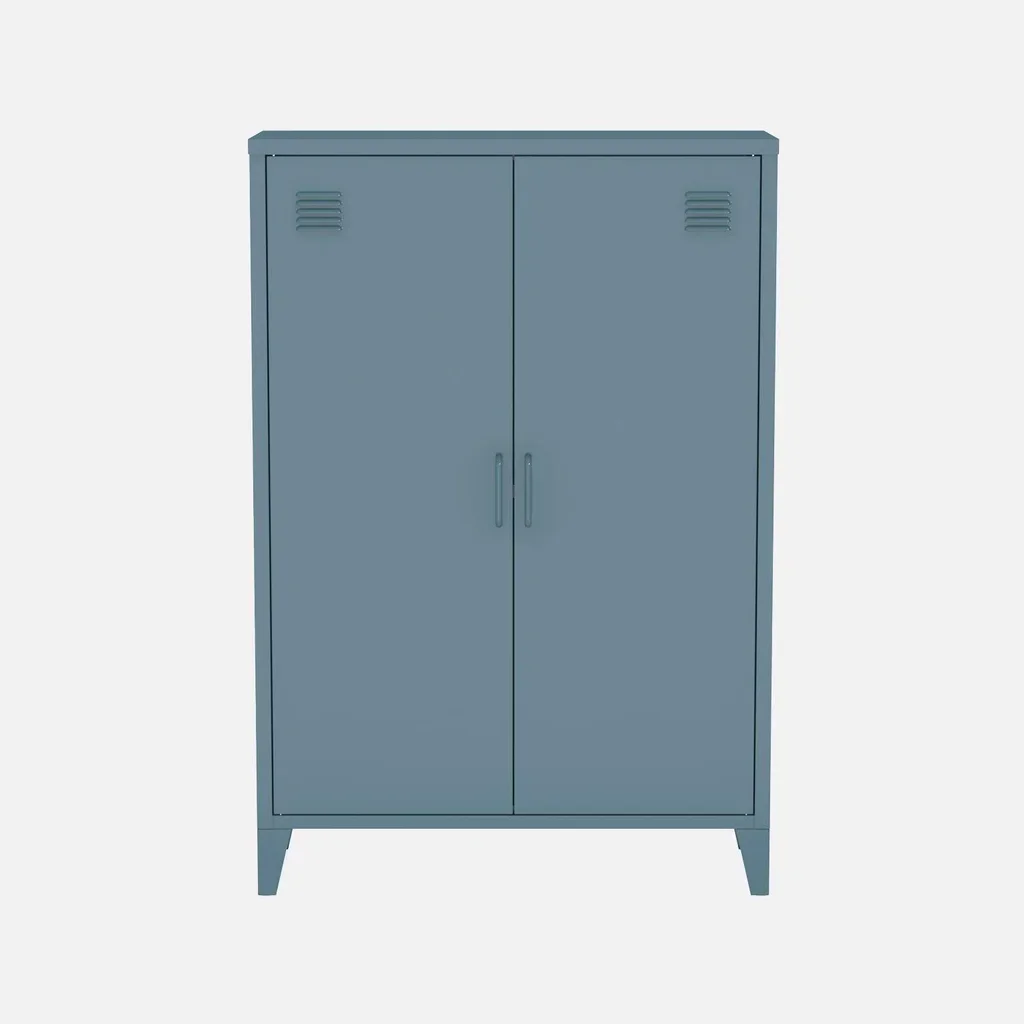 Industrielles Metall-Sideboard 2 Türen Soho Werkstatt-Stil