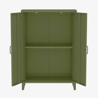 Industrielles Metall-Sideboard 2 Türen Soho Werkstatt-Stil