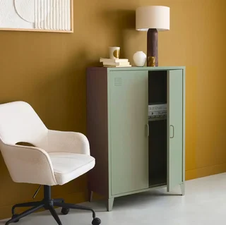 Industrielles Metall-Sideboard 2 Türen Soho Werkstatt-Stil