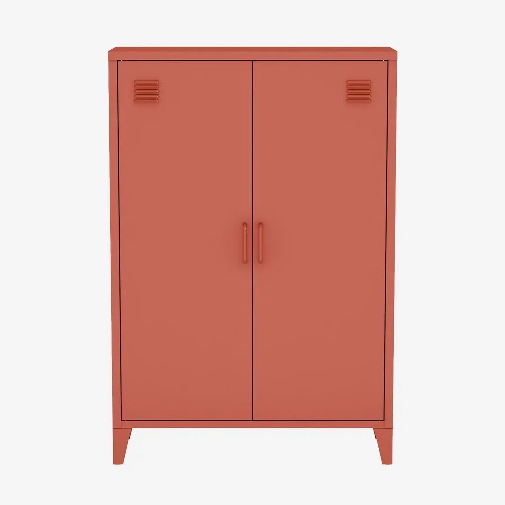 Industrielles Metall-Sideboard 2 Türen Werkstatt-Stil - Kollektion Soho
