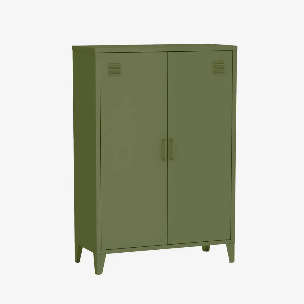 Industrielles Metall-Sideboard 2 Türen Soho Werkstatt-Stil