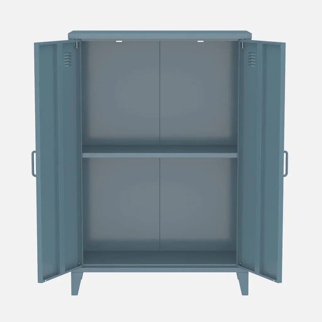 Industrielles Metall-Sideboard 2 Türen Soho Werkstatt-Stil