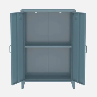 Industrielles Metall-Sideboard 2 Türen Soho Werkstatt-Stil