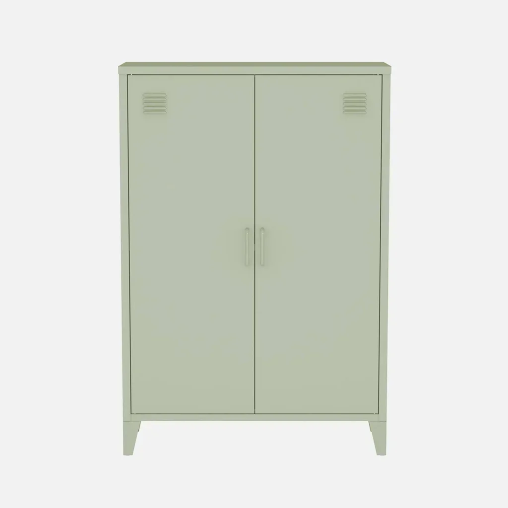 Industrielles Metall-Sideboard 2 Türen Soho Werkstatt-Stil