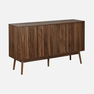 Buffet scandinave 2 portes bois 150 cm style nordique épuré Linear