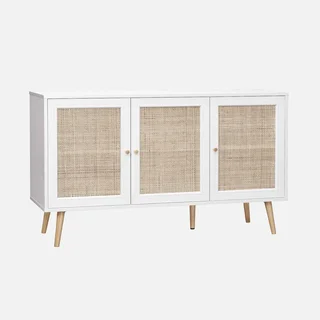 Madia scandinava 3 ante canna legno 120 cm
