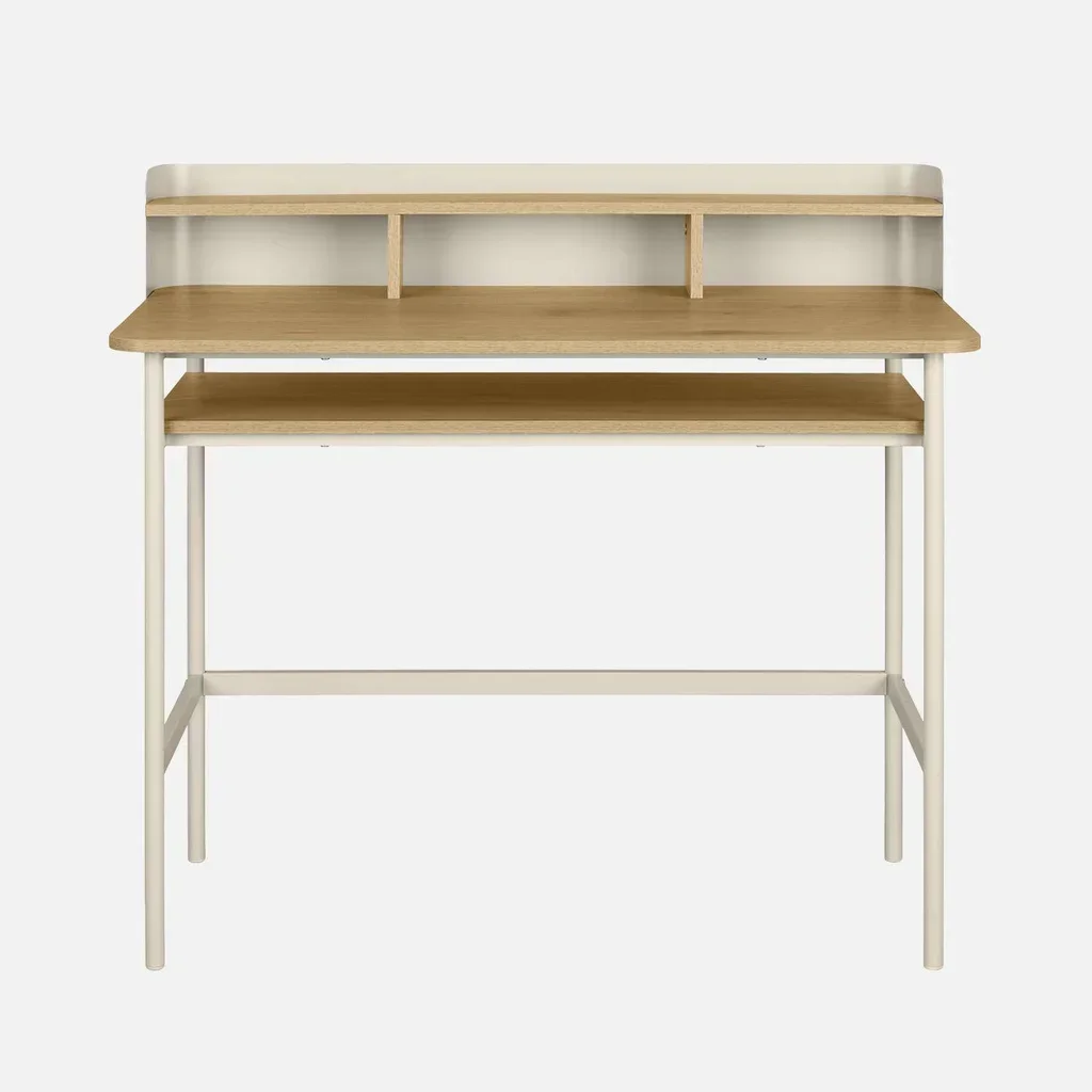 Bureau industriel Molto 3 niches métal et bois