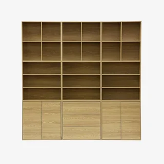 Caisson rangement bois 2 portes 70cm Kompo modulable
