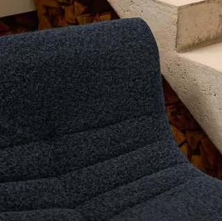 Sofá 3 Lugares Tecido Efeito Alpaca Macio e Confortável Sala de Estar