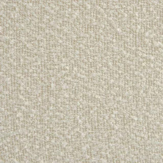 Modulares Ecksofa 5-Sitzer weiß Bouclé-Stoff mit Fußhocker Sokol