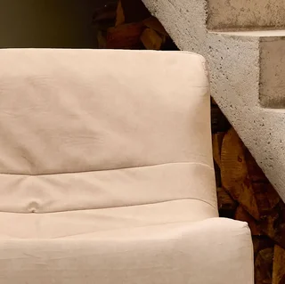 3-Sitzer Samt wasserabweisendes Sofa Sokol grau