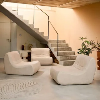 3-Sitzer Samt wasserabweisendes Sofa Sokol grau
