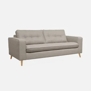 Sofá cama 3 plazas colchón 12 cm fabricación francesa