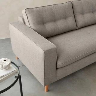 Sofá cama 3 plazas colchón 12 cm fabricación francesa