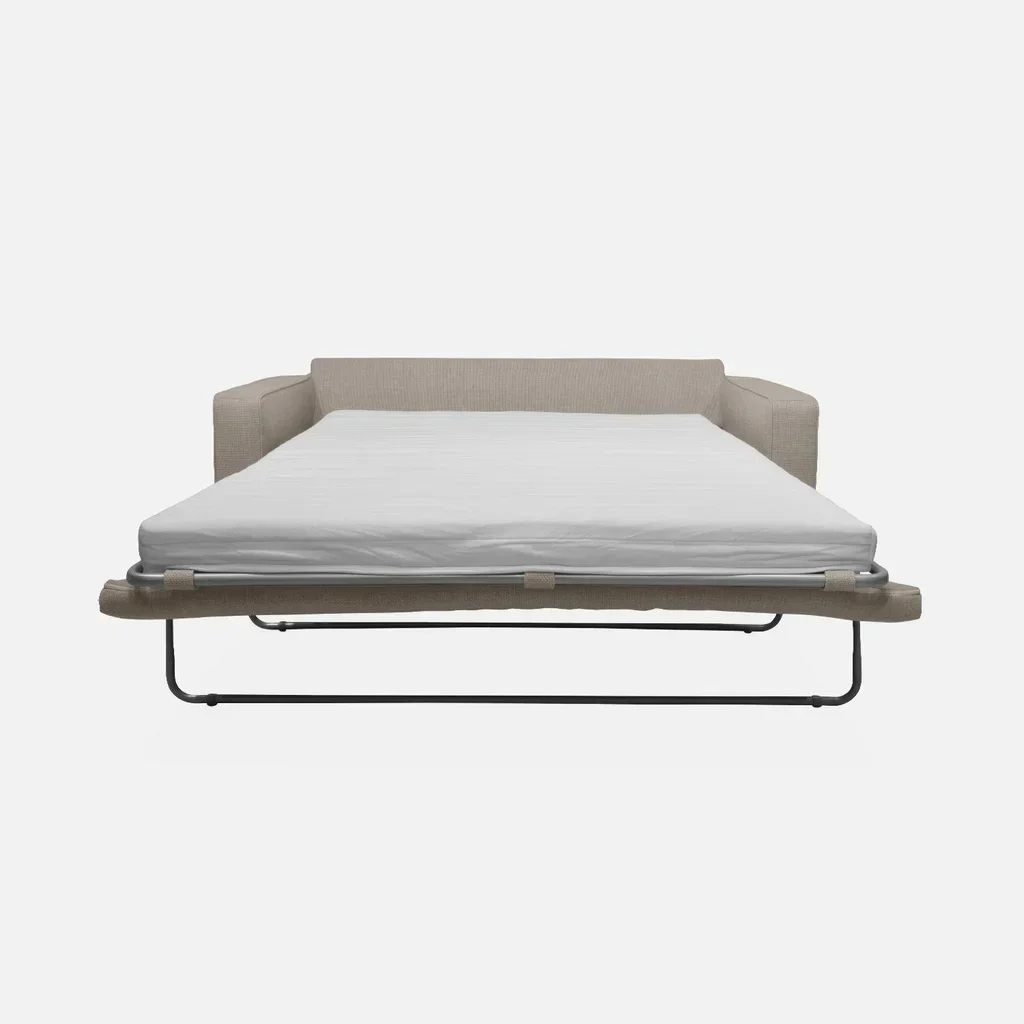 Sofá cama 3 plazas colchón 12 cm fabricación francesa
