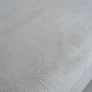 Sofá Cama 3 Plazas Terciopelo Pana Vintage Estructura Metal Cromado Estilo Años 70