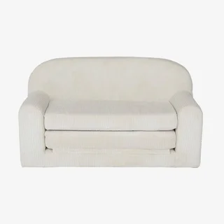 Sofá-cama veludo canelado infantil Cléo