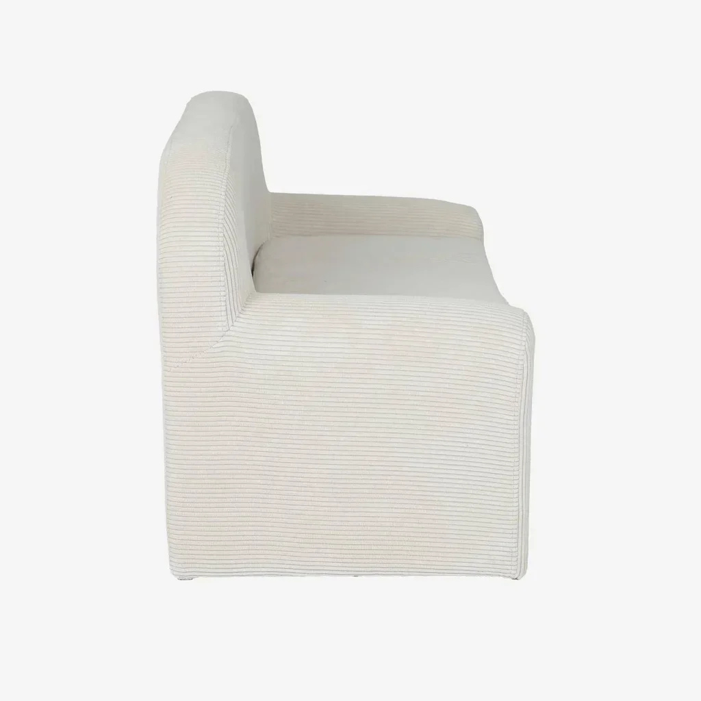 Sofá-cama veludo canelado infantil Cléo