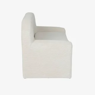 Sofá-cama veludo canelado infantil Cléo