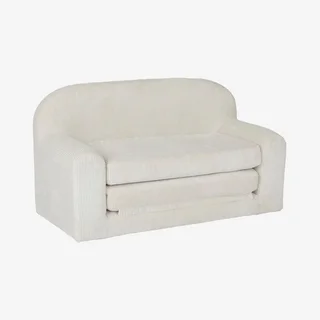 Sofá-cama veludo canelado infantil Cléo