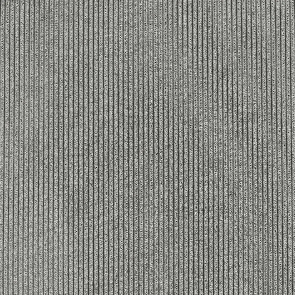 Blaues Cord-Samt Ecksofa mit Schlaffunktion 3-Sitzer mit verstellbarer Ottomane und Stauraum