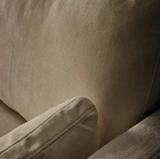 2 Seater Sofa Removable Cover Grey Fabric Contemporary Living Room